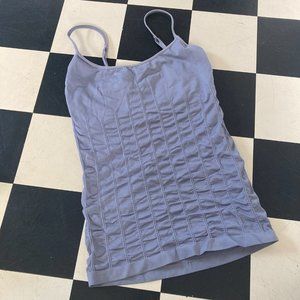 Form-Fitting Ribbed Tank Top